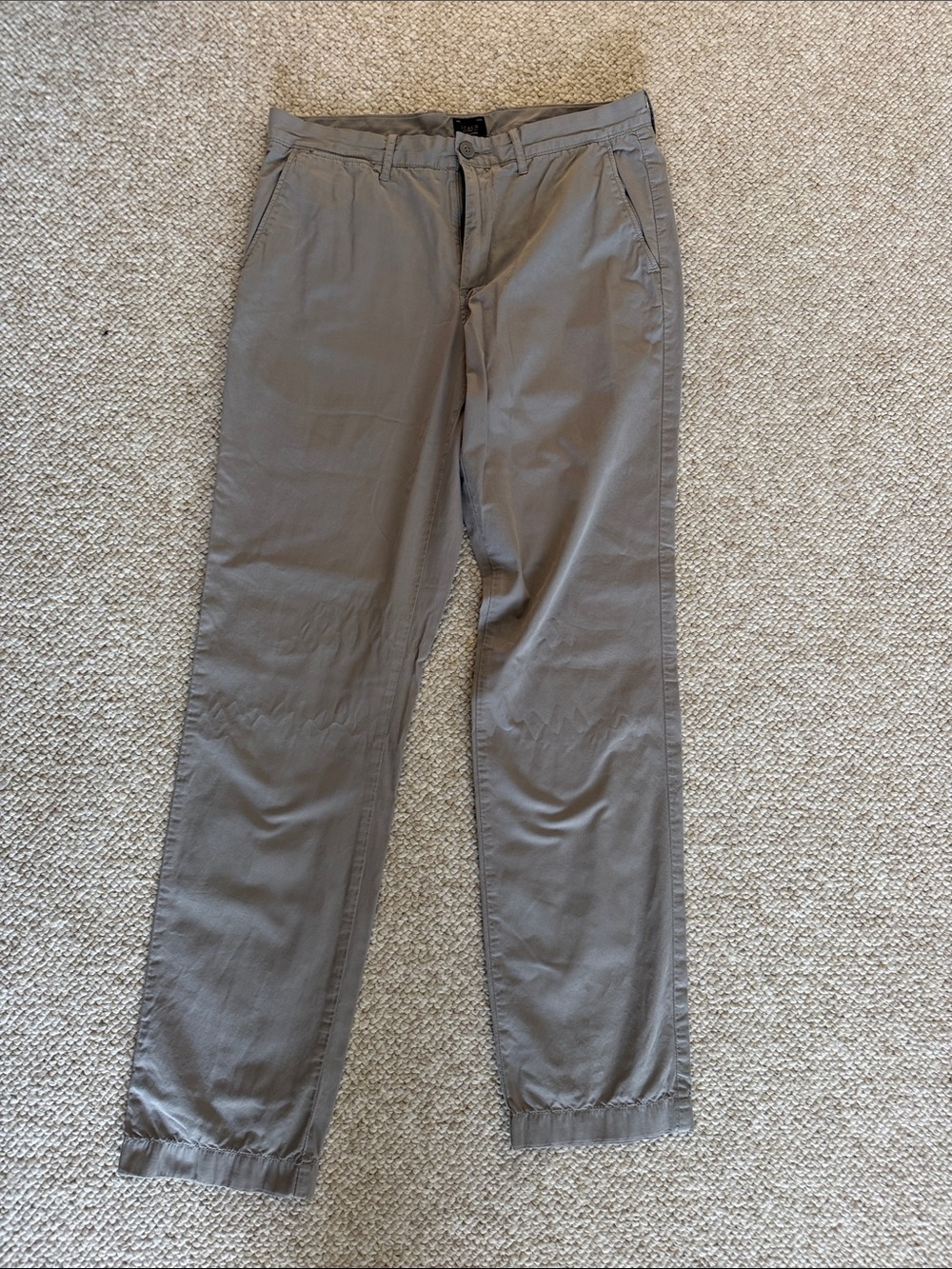 Men's J Crew Casual Chino Pants - Gray